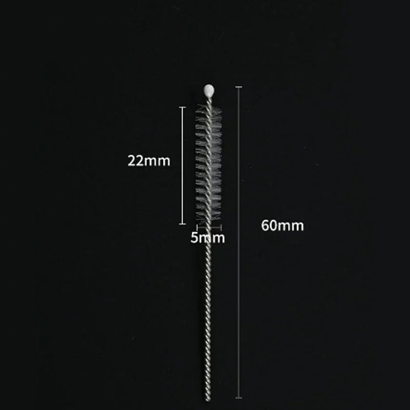 Endoscope cleaning brush head