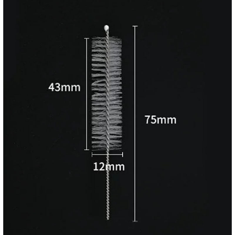 Endoscope cleaning brush head