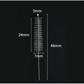 Endoscope cleaning brush head