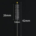 Endoscope cleaning brush head