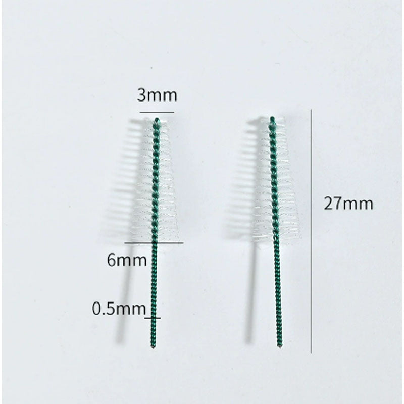 German-made steel wire interdental brush heads