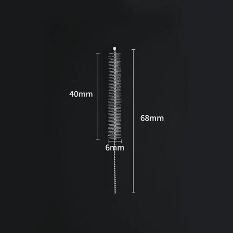 Endoscope cleaning brush head