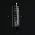 Endoscope cleaning brush head