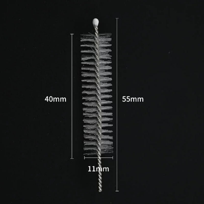 Endoscope cleaning brush head