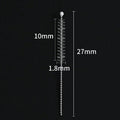 Endoscope cleaning brush head