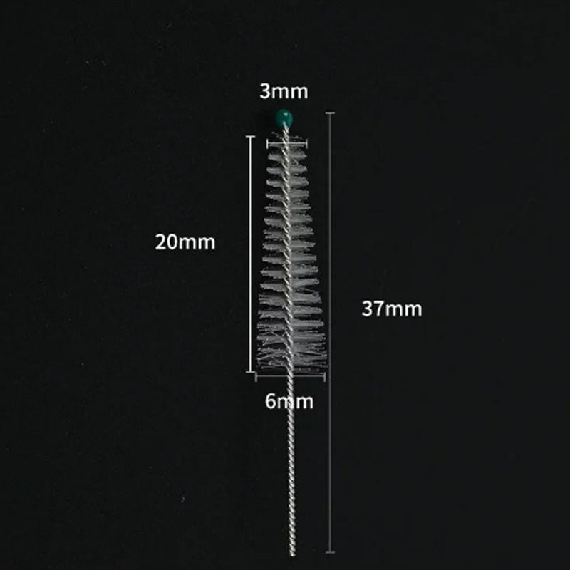 Endoscope cleaning brush head