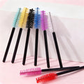 Disposable eyelash brush